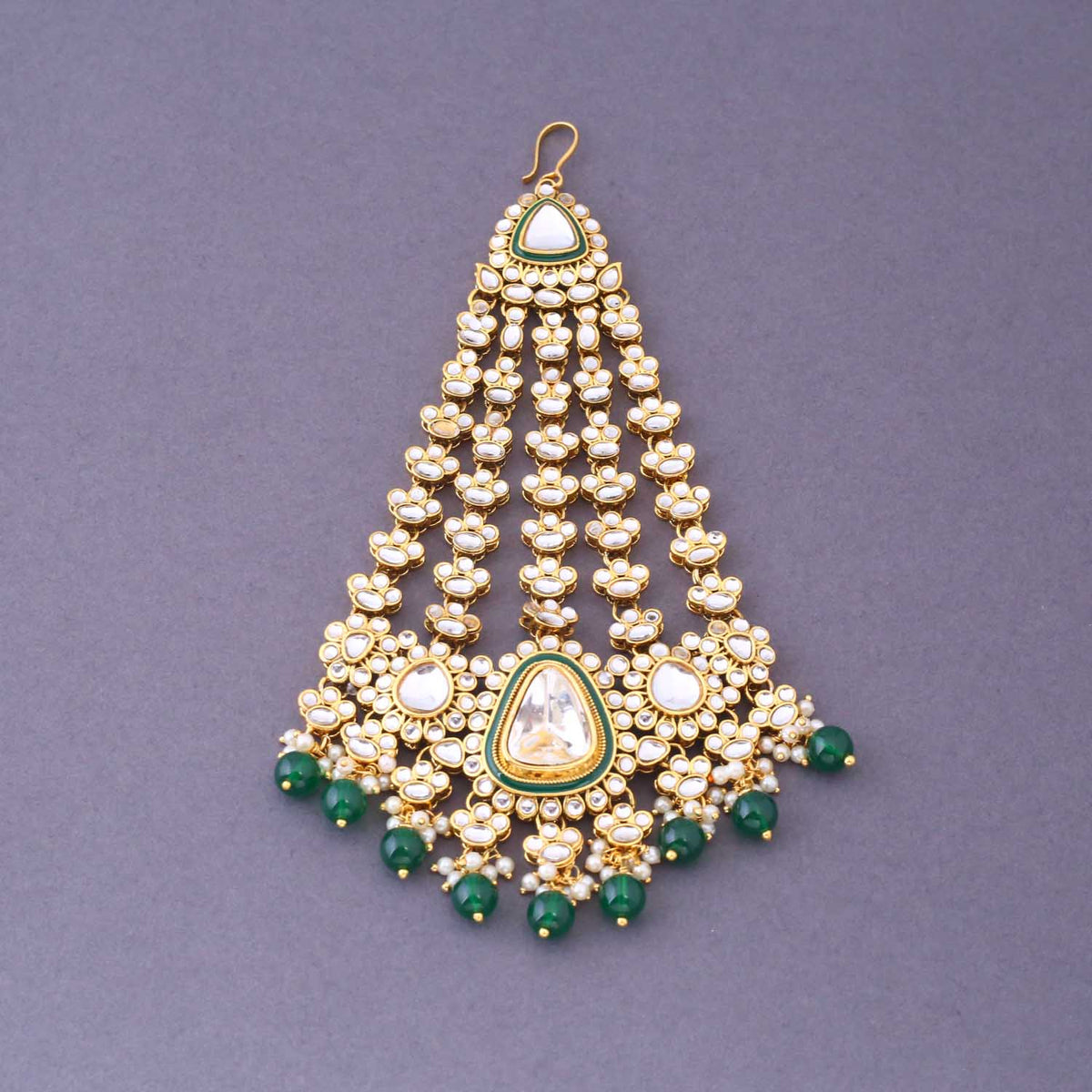 Emerald Annuja Bridal Jewellery Set
