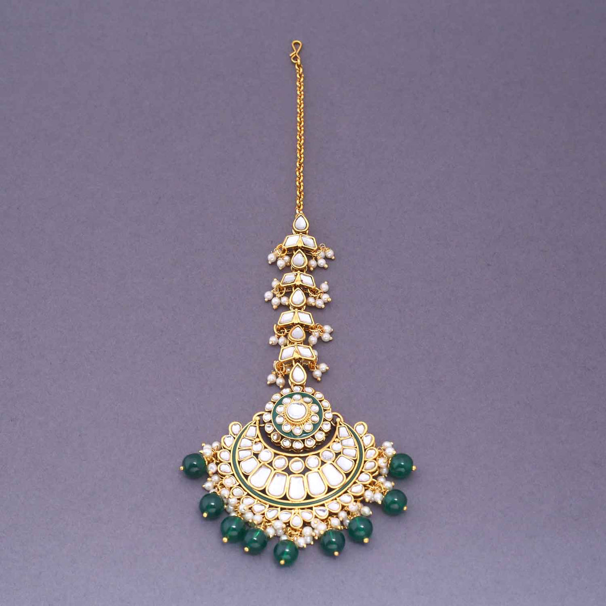 Emerald Sharanya Bridal Jewellery Set